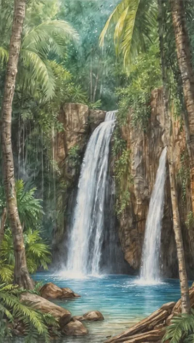 Maya King Waterfalls: Erfrischendes Wasserfall-Erlebnis mitten im Dschungel