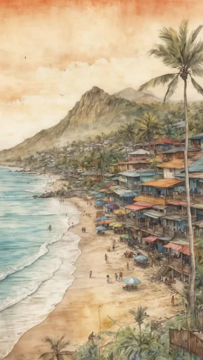 Montañita: Surferparadies und pulsierendes Nachtleben an der Küste