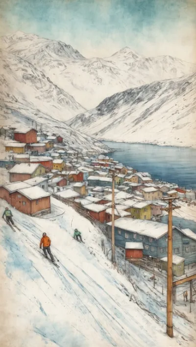 Narvik: Skifahren und Geschichte in der arktischen Stadt
