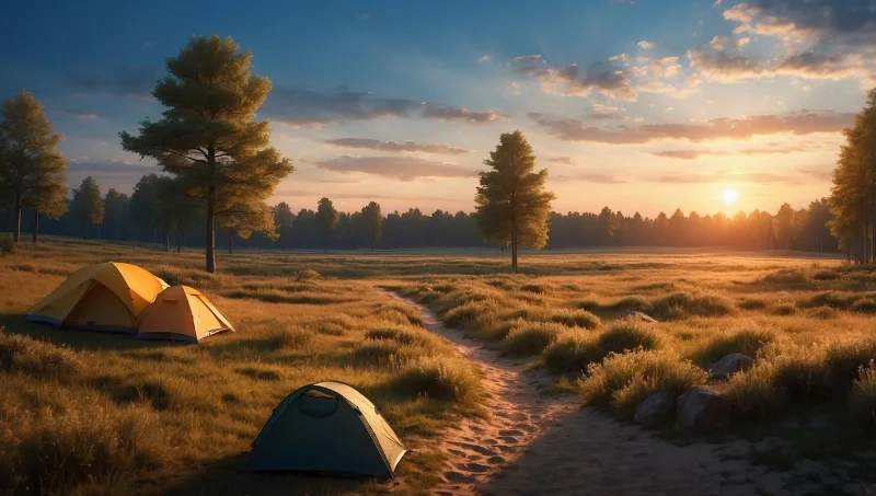 Naturcamping Lüneburger Heide für echte Outdoor Fans