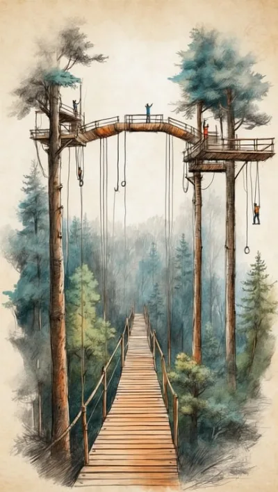 Naturhochseilgarten Schönberg