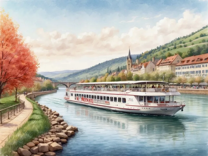 Neckar Kreuzfahrten: Malerische Flusslandschaften in Deutschland