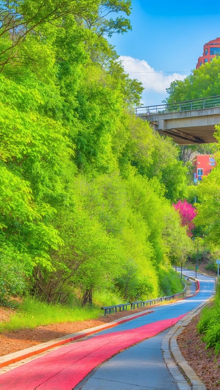 Neuer Abschnitt des Atlanta Beltline Westside Trail eröffnet