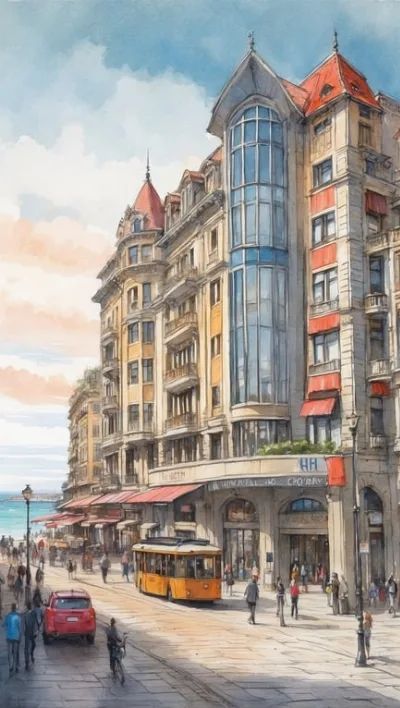 NH Hotels Gijon - Spanien