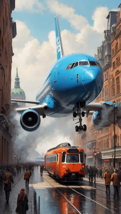 Notlandung in Hamburg: KLM-Maschine wegen Rauch im Triebwerk