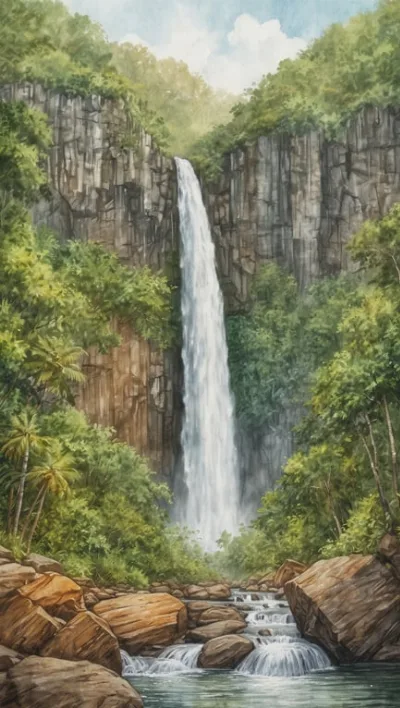 Orinduik Falls: Erfrischung pur an den spektakulären Wasserfällen