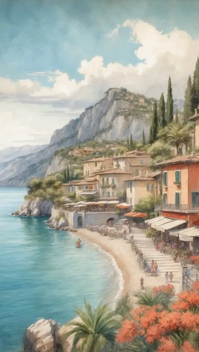 Padenghe sul Garda am Gardasee: Bietet wunderschöne Strände und historische Sehenswürdigkeiten