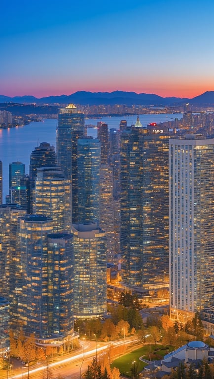 Park Hyatt Vancouver: Luxus-Hotel mit Blick auf die Skyline
