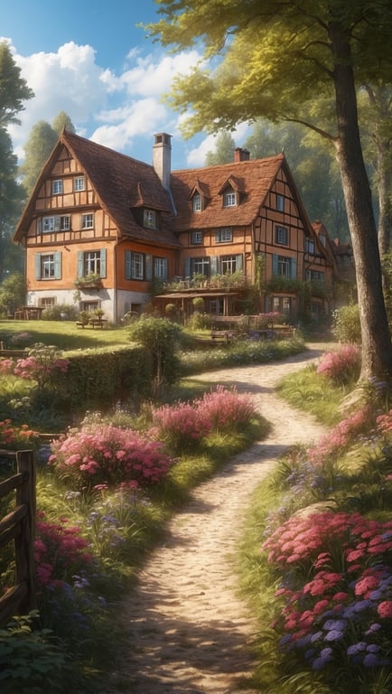 Pension in der Lüneburger Heide gemütlich schlafen