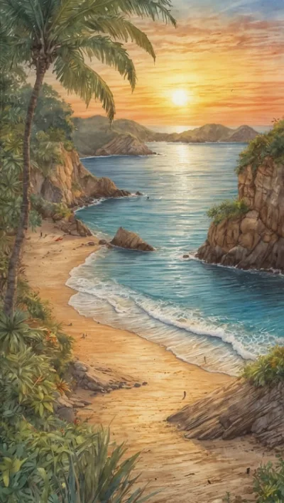 Playa El Coco: Familienfreundlicher Strand südlich von San Juan del Sur