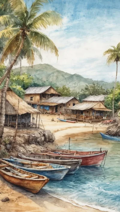 Playa Gigante: Kleines Fischerdorf mit idyllischen Stränden