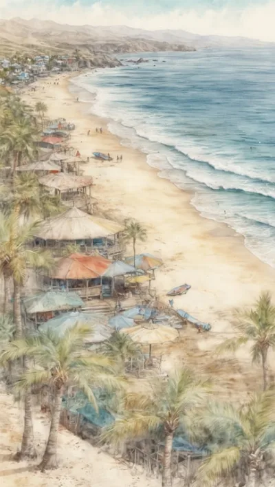 Playa Las Flores: Paradies für Surfer an der Pazifikküste