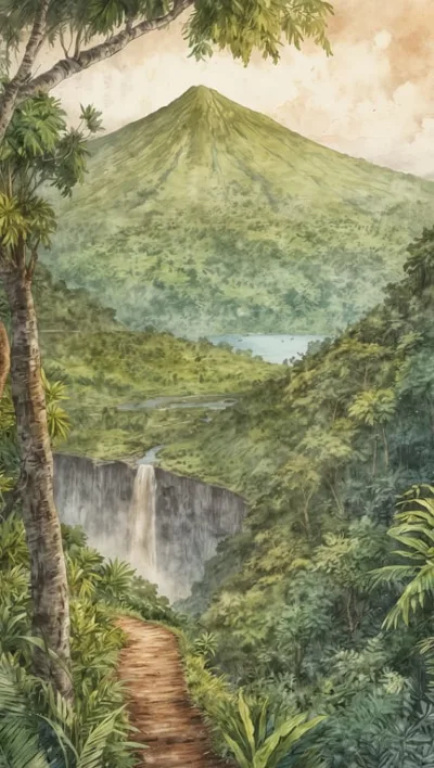 Poás Vulkan Nationalpark: Blick in den Krater des Giganten