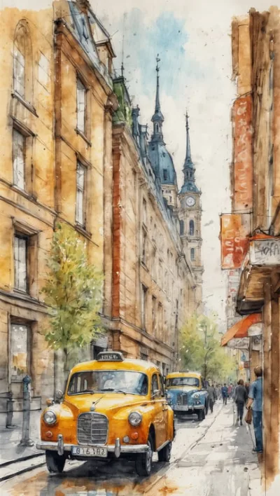 Private Taxi Tour durch Berlin Ost und West und den Kiez 5-6h