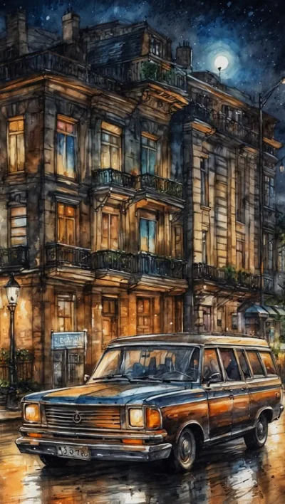 Privater Minivan Berlin bei Nacht mit Highlights
