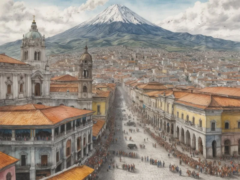 Quito bricht Guinness-Rekord: 6.775 Menschen zeichnen die Stadt gleichzeitig