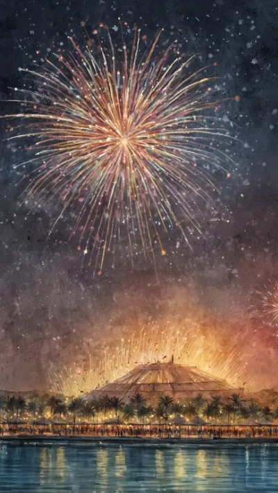 Ras Al Khaimah feiert 2025 mit rekordbrechender Drohnen- und Feuerwerksshow