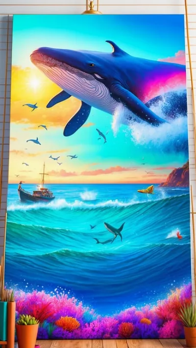 Reise zu Walen, Kunst und Märkten weltweit
