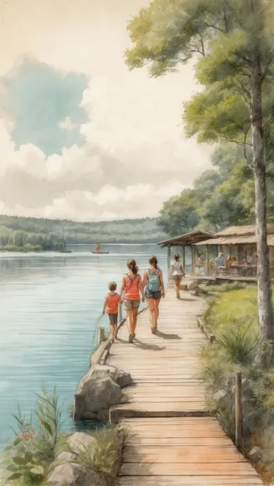 Roompot Park - Lac de Sanguinet