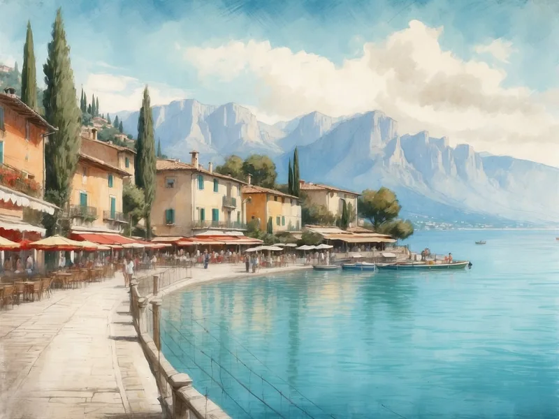San Felice del Benaco am Gardasee: Bietet idyllische Strände und eine ruhige Atmosphäre