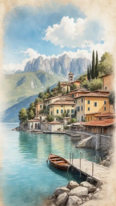 San Zeno di Montagna am Gardasee: Bekannt für seine atemberaubenden Ausblicke auf den See