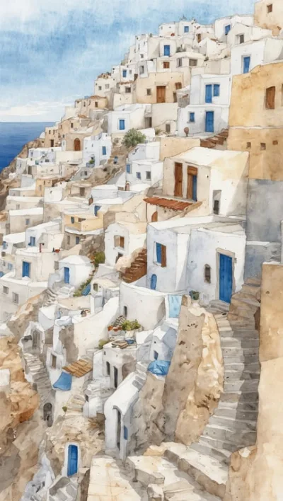 Santorini in Angst: Tausende fliehen vor Erdbeben-Series
