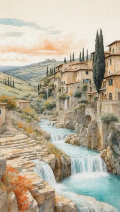 Saturnia in der Toskana – Entspannung in heißen Quellen