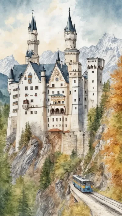 Schloss Neuschwanstein entdecken mit Bus und Radtour ab München