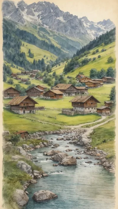Schruns: Tradition trifft Moderne in der Montafoner Kulturlandschaft
