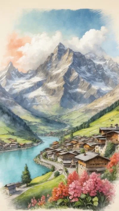 Schweiz - Ein Land der Vielfalt von majestätischen Alpen bis zu lebhaften Städten