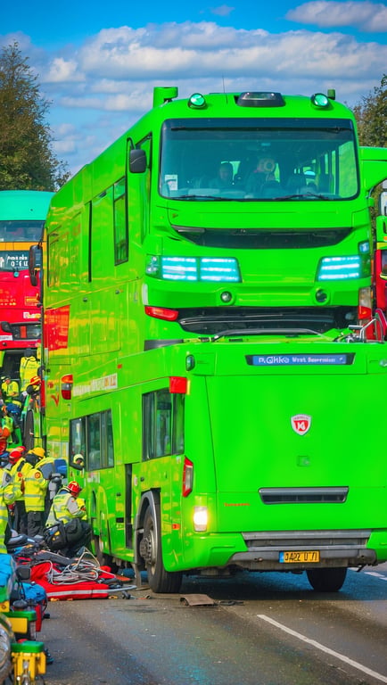 Schwerer Flixbus-Unfall: 20 Verletzte auf Strecke Kopenhagen-Wien auf A19