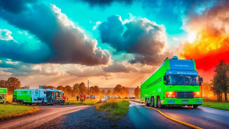 Schwerer Flixbus-Unfall bei Röbel – 20 Verletzte