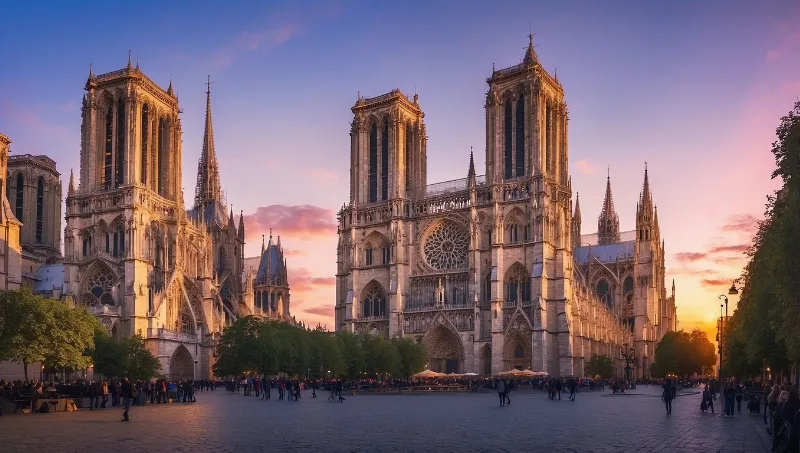 Sechs Millionen Besucher in Notre-Dame – Schau dir den Ansturm live an!