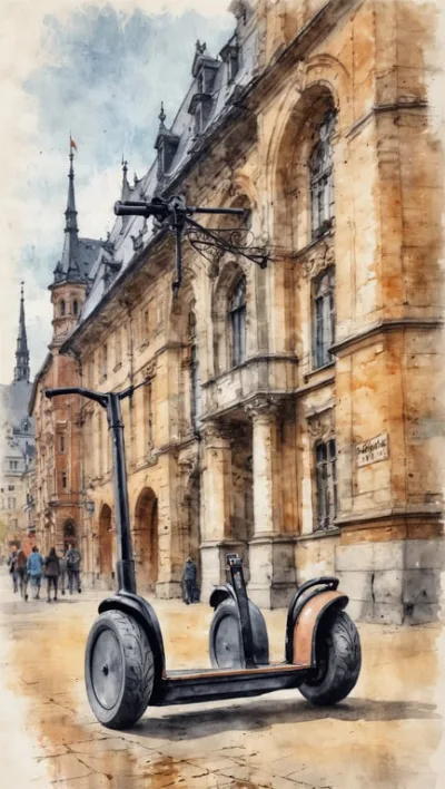 Segway-Tour durch Mannheim: Altes Rathaus, Wasserturm & Ehrenhof