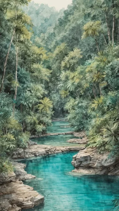 Semuc Champey: Türkisblaue Naturpools inmitten des Dschungels