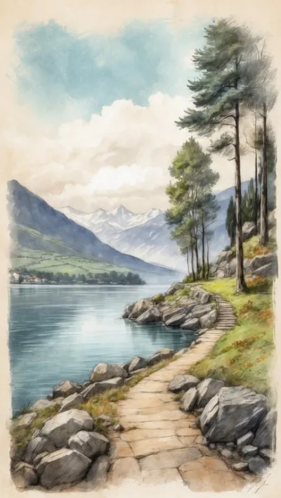 Sesto Calende: Der Treffpunkt von Fluss und See am Lago Maggiore