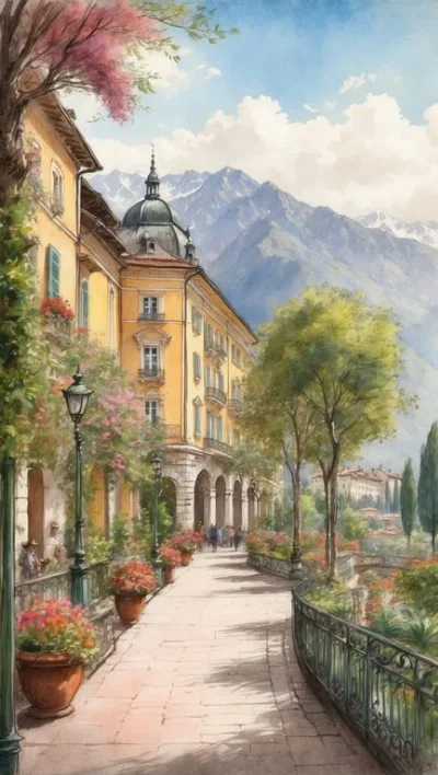 Spazieren mit Flair: Die Kurpromenade Meran und ihre Highlights