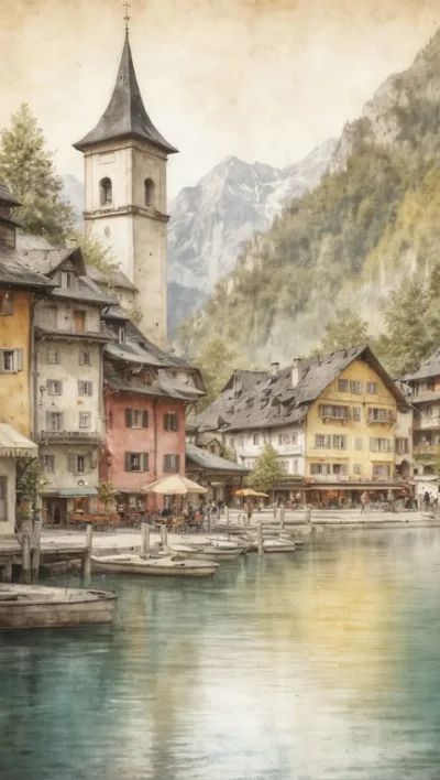 St. Gilgen: Charmantes Dorf am Wolfgangsee