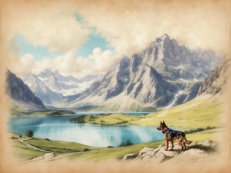 Österreich Urlaub mit Hund – Berge und Seen erkunden