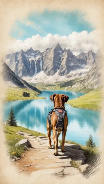Österreich Urlaub mit Hund – Berge und Seen erkunden