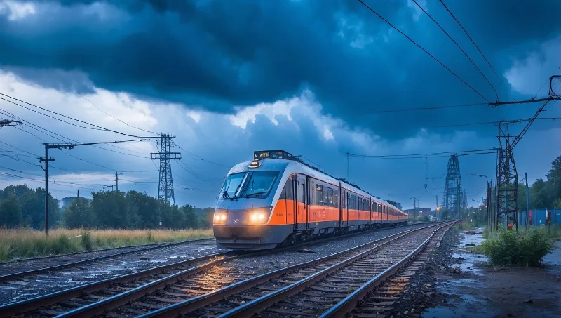 Sturm Ziros legt Berlins S-Bahn lahm – Fernzüge stecken fest, pass auf dich auf!