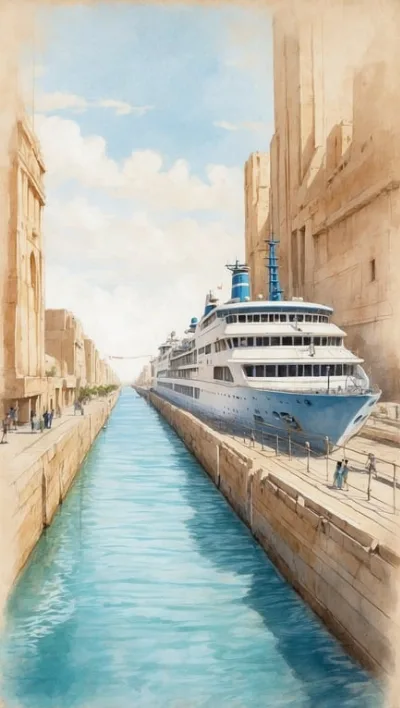 Suezkanal Kreuzfahrten: Die Wasserstraße zwischen den Kontinenten