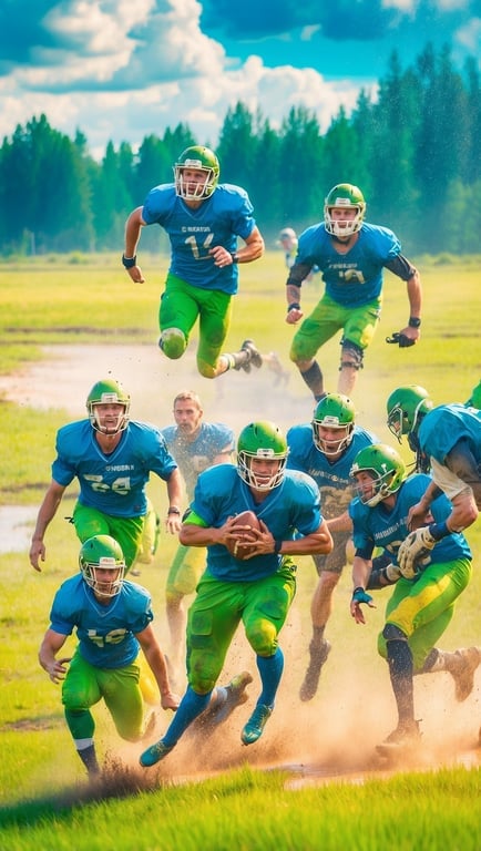 Sumpffußball in Finnland: Spaß im Morast