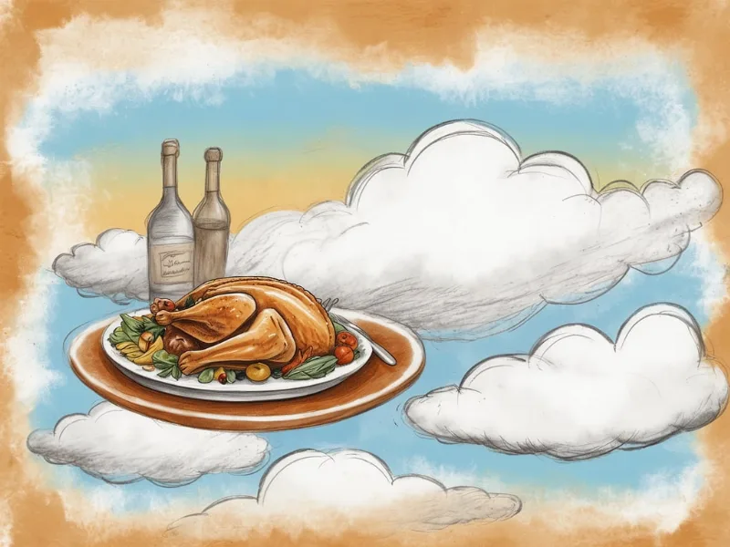 Thanksgiving in den Wolken: Emirates feiert mit leckeren Menüs und Live-Sport