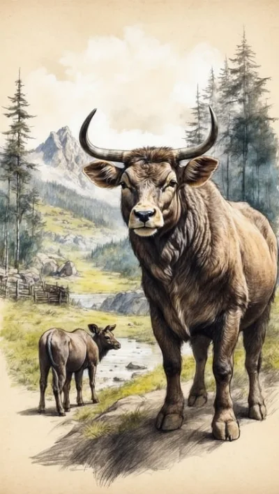 Tierfreigelände im Nationalparkzentrum Falkenstein