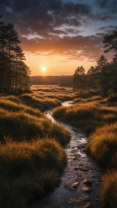 Totengrund Lüneburger Heide mystischer Talkessel