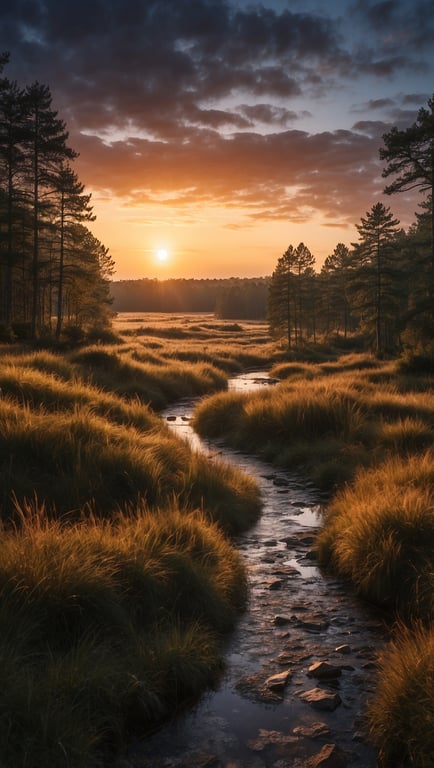 Totengrund Lüneburger Heide mystischer Talkessel