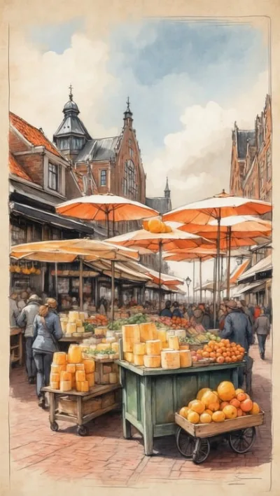 Traditionelles Holland - Käse