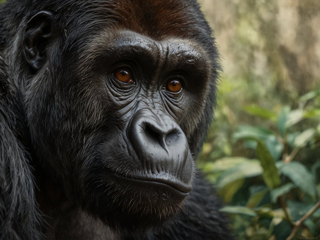 Auf dem Bild ist ein Gorilla zu sehen. Die lokale Gemeinschaft spielt eine entscheidende Rolle im Gorillenschutz, indem sie sich aktiv an den Schutzmaßnahmen beteiligt und das Bewusstsein für die Bedeutung der Artenvielfalt stärkt. Durch Bildungsinitiativen und nachhaltige Entwicklungsprojekte können Anwohner in den Erhalt der Lebensräume eingebunden werden. Ihre Unterstützung ist essentiell, um illegalen Wildtierhandel und Abholzung entgegenzuwirken, wodurch der Lebensraum der Gorillas gesichert wird. Engagement und Zusammenarbeit zwischen Naturschutzorganisationen und der Bevölkerung sind notwendig, um langfristigen Schutz für diese beeindruckenden Tiere zu gewährleisten.