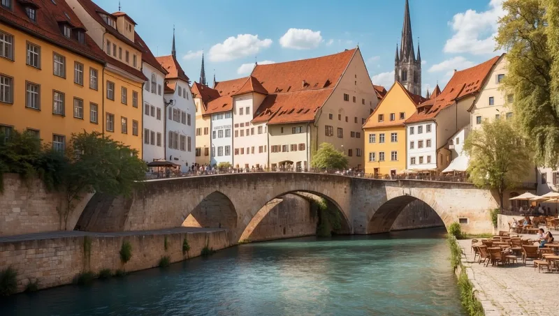 UNESCO Weltkulturerbe Altstadt von Regensburg mit Stadtamhof erleben